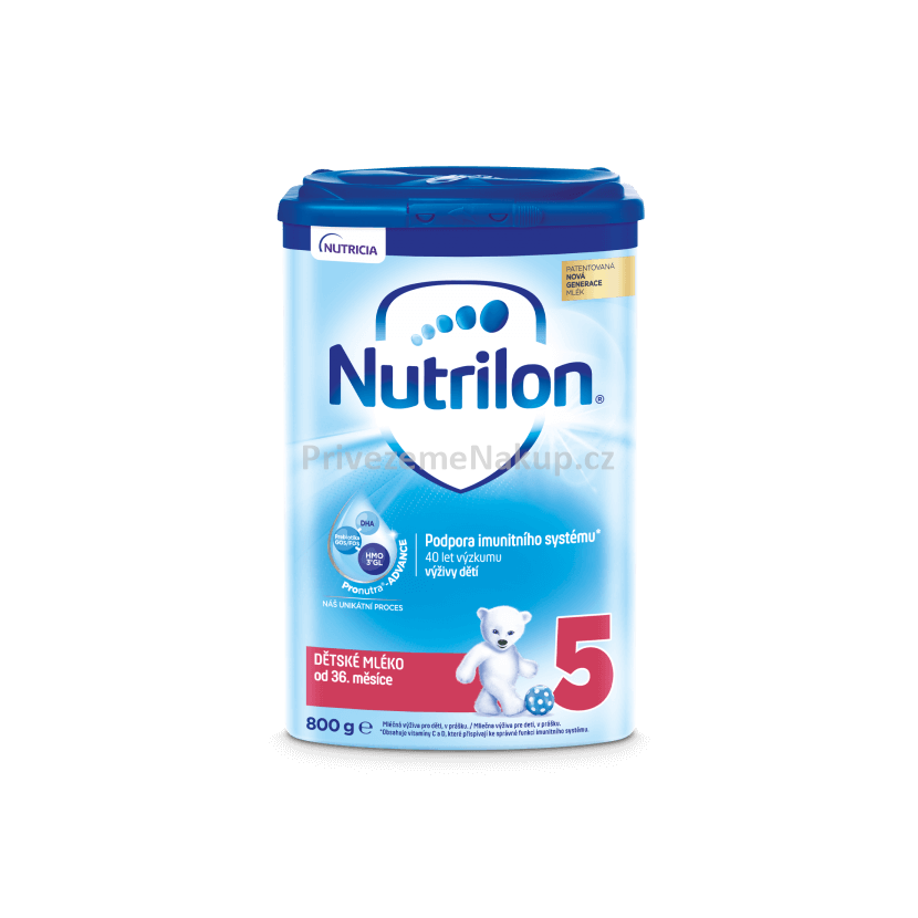 Nutrilon 5 dětské mléko od 36. měsíce 800g